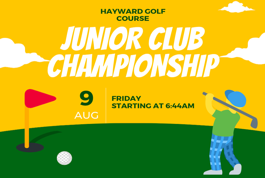 Junior Club Championship: August 9th