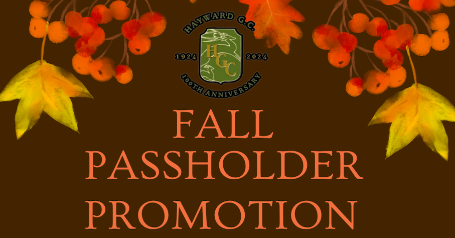 Fall Passholder Promotion and Demo Club Sale