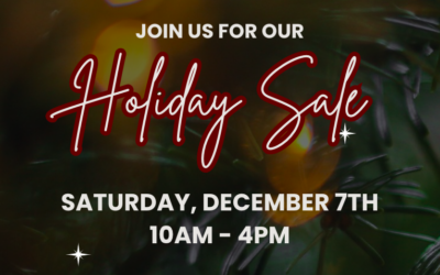 Pro Shop Holiday Sale on December 7th!