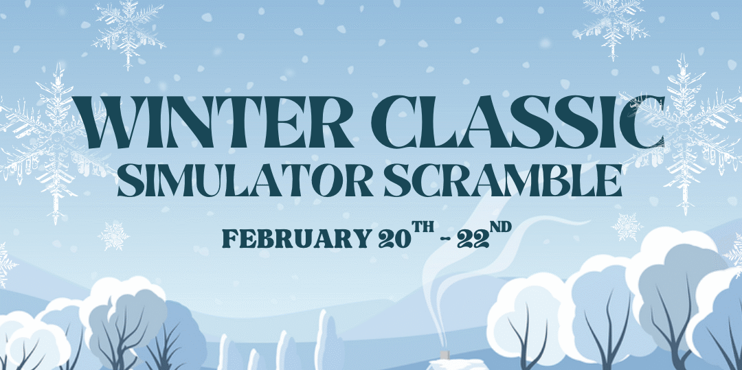 Winter Classic Scramble Starts in Two Weeks!