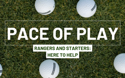 Pace of Play: Rangers and Starters Are Here to Help