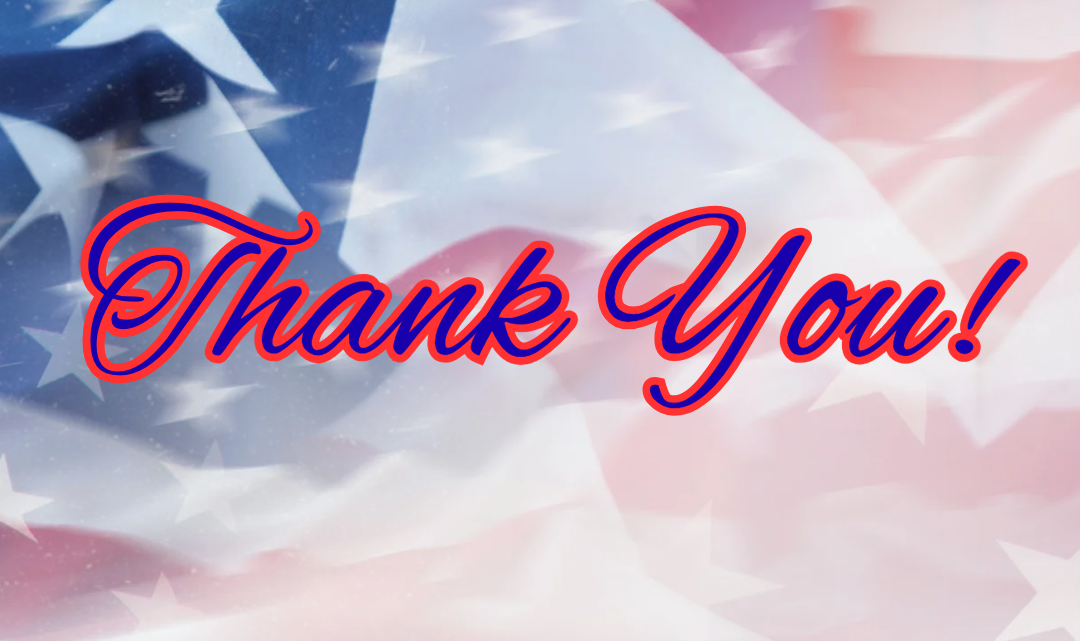 Thank You For Supporting the Fourth of July!