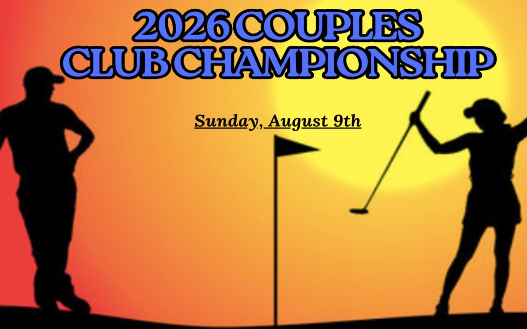 Couples Club Championship: August 9th