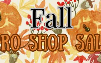 Fall Sale Starts TODAY!